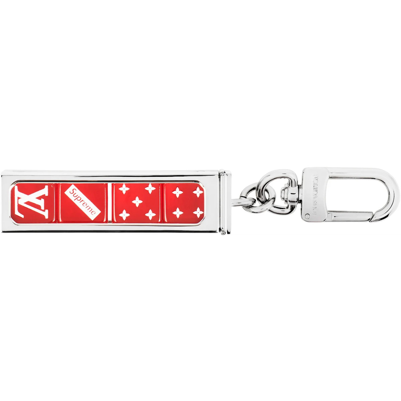 Louis Vuitton/Supreme Dice Keychain